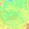 Ob River topographic map, elevation, terrain