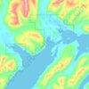 Old Harbor topographic map, elevation, terrain