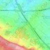 Aix-Noulette topographic map, elevation, terrain