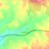 Trujillanos topographic map, elevation, terrain