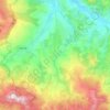 Ocna Șugatag topographic map, elevation, terrain