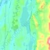 Lake Saint Catherine topographic map, elevation, terrain