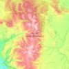 Mount Zirkel Wilderness Area topographic map, elevation, terrain