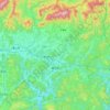 Maniwa County topographic map, elevation, terrain