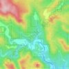 Johnson Siding topographic map, elevation, terrain