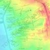 Santa Cruz topographic map, elevation, terrain