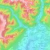 Sospirolo topographic map, elevation, terrain