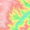 Toraya topographic map, elevation, terrain