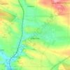 Miechów topographic map, elevation, terrain