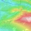 Beaumont-du-Ventoux topographic map, elevation, terrain
