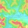 Tynda topographic map, elevation, terrain