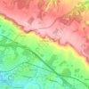 Thurnham topographic map, elevation, terrain