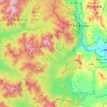 Livermore topographic map, elevation, terrain