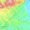 Merosina Municipality topographic map, elevation, terrain