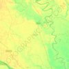 Bansgaon topographic map, elevation, terrain