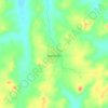 Mangrullo topographic map, elevation, terrain