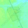 Las Junturas topographic map, elevation, terrain