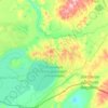 Охранная зона государственного природного биосферного заповедника «Даурский» topographic map, elevation, terrain