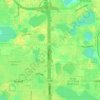 Eatonville topographic map, elevation, terrain