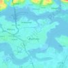 Koumassi topographic map, elevation, terrain
