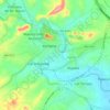 Archena topographic map, elevation, terrain