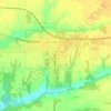 Blandinsville topographic map, elevation, terrain