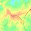 Hodges topographic map, elevation, terrain