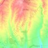 Camarena topographic map, elevation, terrain