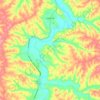 Lobelville topographic map, elevation, terrain