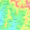 陈塸镇 topographic map, elevation, terrain