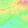 Shah Wali Kot topographic map, elevation, terrain