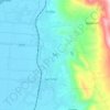Laç topographic map, elevation, terrain