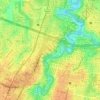 Kemirimuka topographic map, elevation, terrain