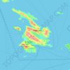 Municipality of Kalymnos topographic map, elevation, terrain