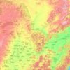 黑龙江省 topographic map, elevation, terrain