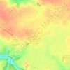 Dompierre-Becquincourt topographic map, elevation, terrain