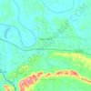 Hokes Bluff topographic map, elevation, terrain