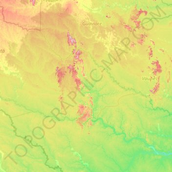 Solano topographic map, elevation, terrain