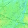 Saint-André-lez-Lille topographic map, elevation, terrain