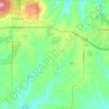 Town of Blue Mounds topographic map, elevation, terrain