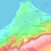 Bousfer topographic map, elevation, terrain