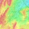 Saint-Mamert-du-Gard topographic map, elevation, terrain