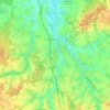 Mervans topographic map, elevation, terrain