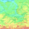 Veliko Tarnovo topographic map, elevation, terrain