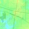 Ashley topographic map, elevation, terrain