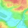 Санниково topographic map, elevation, terrain