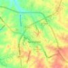 Springfield topographic map, elevation, terrain