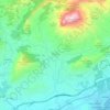 Finestrat topographic map, elevation, terrain