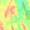 Antari topographic map, elevation, terrain