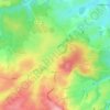 Meillers topographic map, elevation, terrain
